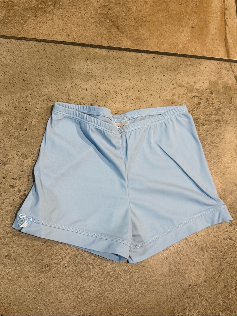 Light Blue Girl’s Dance Shorts